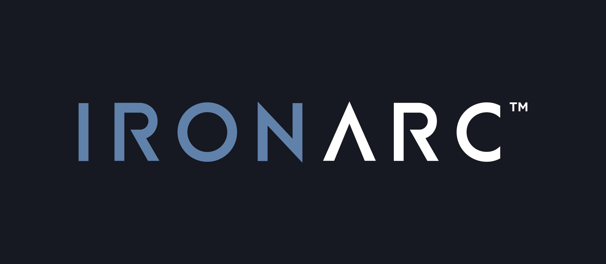 Ironarc - logo reversed